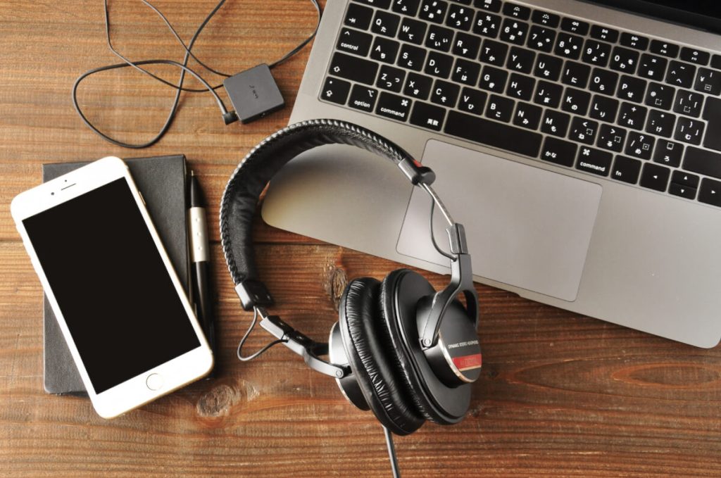 スマホで音を聞く